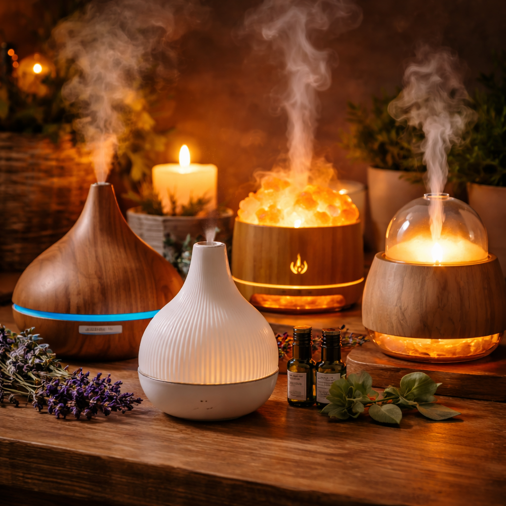 Diffuseurs d’huiles essentielles