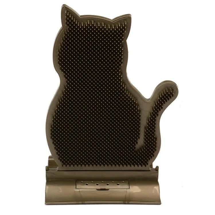 Brosse Murale Chat – Auto-Massage & Bien-être naturel