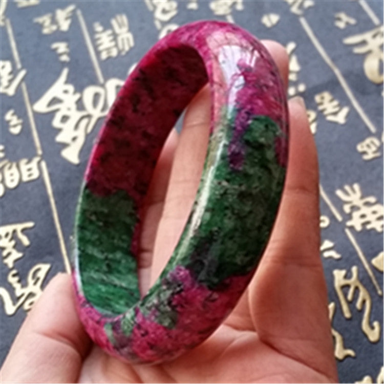 Bracelet Équilibre Vital – Pierre Naturelle Rouge & Verte