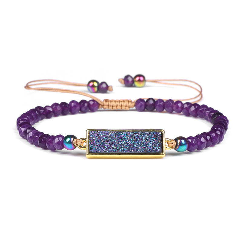 Bracelet lithothérapie, intuition et harmonie