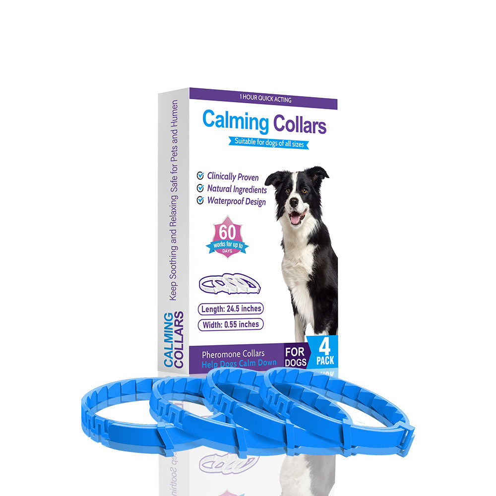 Collier apaisant Harmonia™ – Sérénité naturelle pour chien