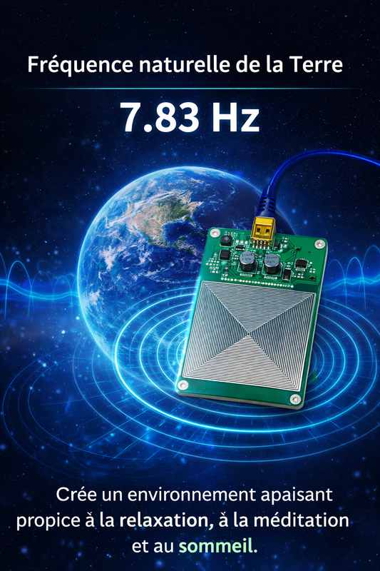 Générateur Schumann 7.83 Hz – Fréquence Naturelle pour Relaxation et Sommeil Apaisé