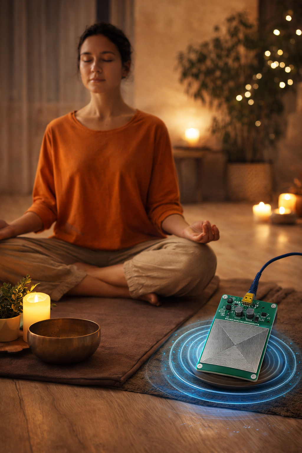 Générateur Schumann 7.83 Hz – Fréquence Naturelle pour Relaxation et Sommeil Apaisé