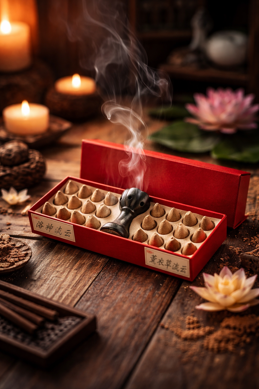Coffret Encens Zen – Kit Méditation avec Support & Cônes Parfumés
