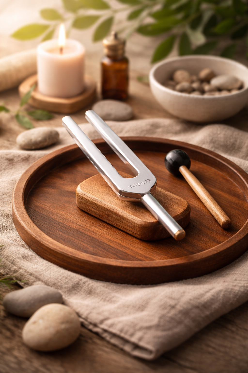 Diapason Thérapeutique 1432 Hz – Instrument de Sonothérapie et Méditation