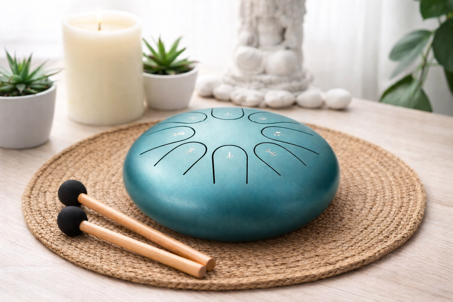 Mini Handpan Vibratoire – Tambour de Méditation et relaxation