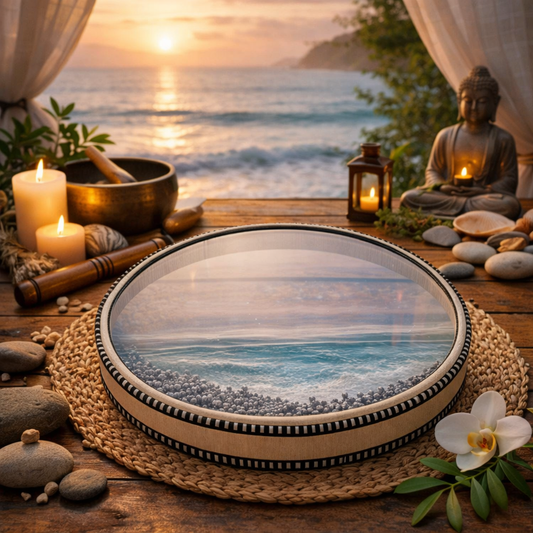 Tambour Océan de Méditation – Son Relaxant des Vagues